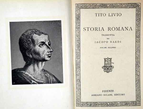 Tito
                    Livio edizione 1930
