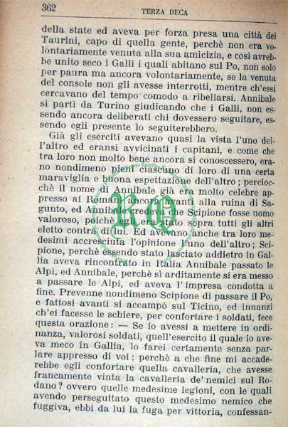 Traduzione moderna di Livio
                  1930 - 2
