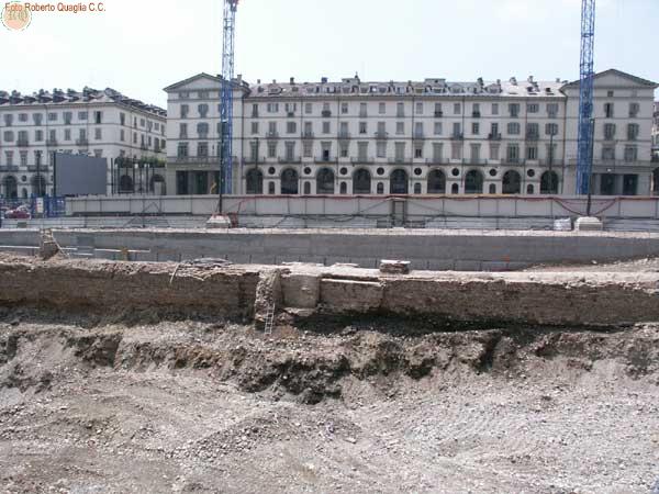 Piazza vittorio ulteriori
                  scavi